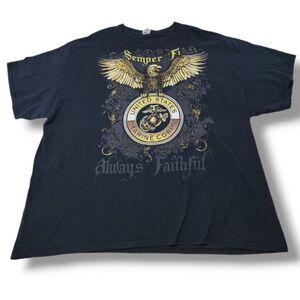 United States Marine Corp Shirt Size 3XL Semper Fi Always Faithful Shirt Gildan